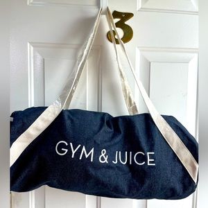 Gym and juice bag